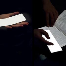 薄如纸的读书灯