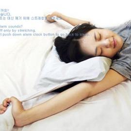 带闹铃的枕头