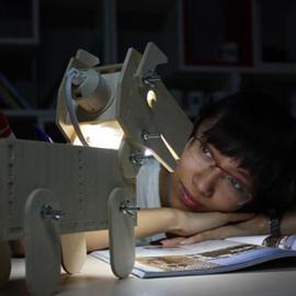 diy小狗台灯