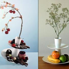 能当果盘的花瓶