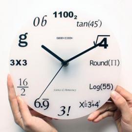 理工科男生的婉约数字壁钟