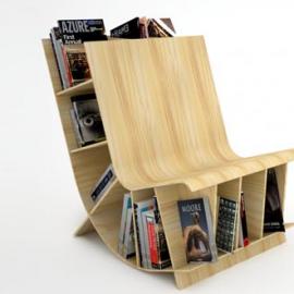 椅子书架
