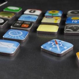 苹果应用程序图标/iphone软件冰箱贴 到货