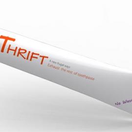 能沿虚线撕开的牙膏