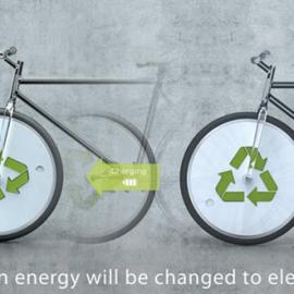 能给数码产品供电的自行车