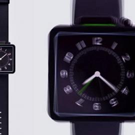 把闹钟戴在手上