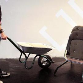 能变成椅子的手推车