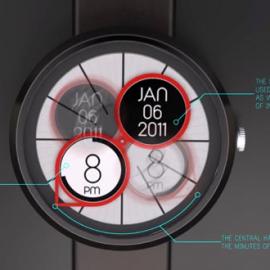 用指针来显示信息的Orbo手表