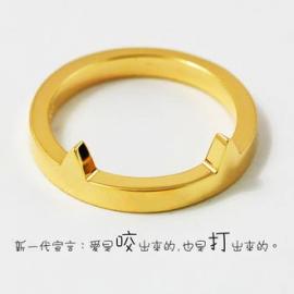 平底锅项链与狼牙戒指