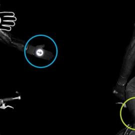 自行车夜间指示手套