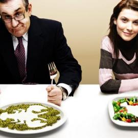 素食主义者餐盘