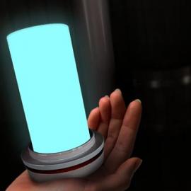 揭开大衣调节光亮的灯具