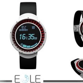 吹一吹才显示时间的手表