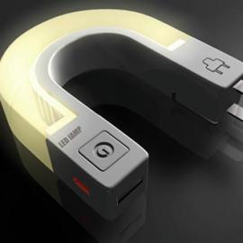 马蹄型LED磁性夜灯