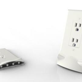 插电孔盖中的紧急照明系统