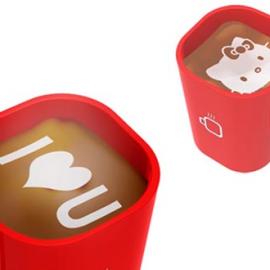 能打印图案的咖啡机