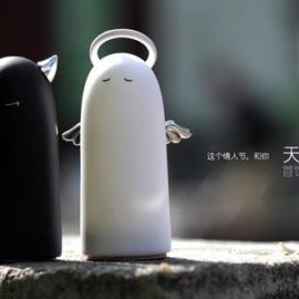 七夕礼物 天生一对首饰公仔