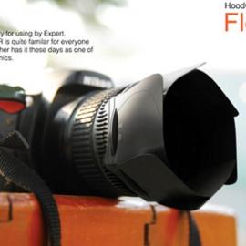 花瓣式单反镜头盖