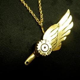 子弹手工制作而成的首饰