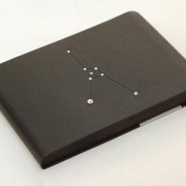 镶嵌施华洛世奇水晶的星座笔记本