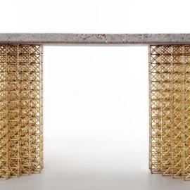 黄铜钉混凝土家具