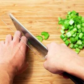 L形移菜塑料片： Pour-Smart