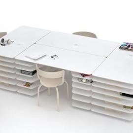 岩层储物架/工作台