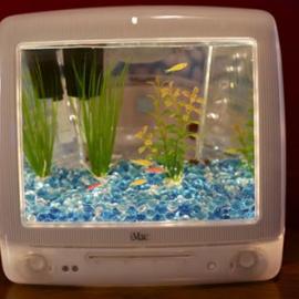 旧物改造 iMac水族箱