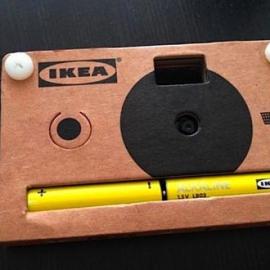 宜家纸板数码相机