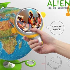 互动式地球仪：Alien Eye
