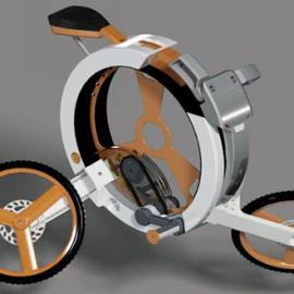 甜甜圈折叠自行车