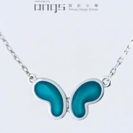 糊糊蝶项链