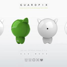 以表情提醒小孩不要说脏话的Guardpix娃娃