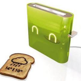 天气预报烤面包机