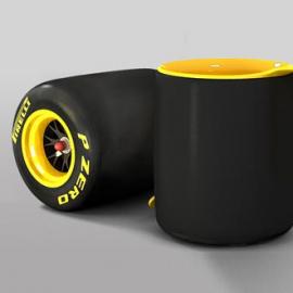 F1车轮咖啡杯