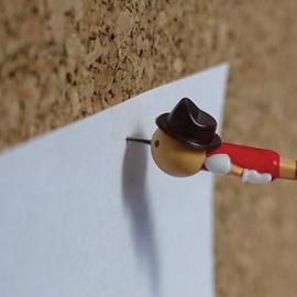 长鼻子匹诺曹图钉