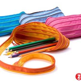 一根拉链制成的创意包包