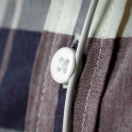 纽扣2.0 夹住耳机线