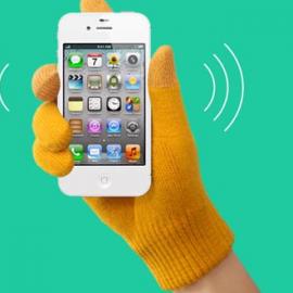 iPhone一族冬日伴侣：ipark触摸屏手套