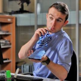 内置水袋的领带