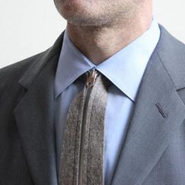 2B设计 拉链领带