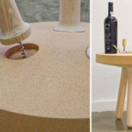 开瓶器一样的桌腿