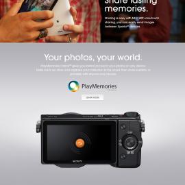 Sony 网站创意设计