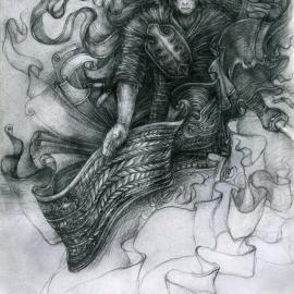 精湛的铅笔画