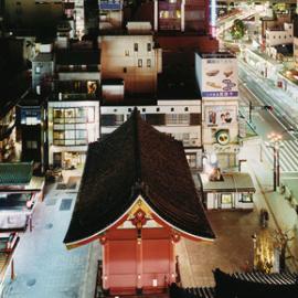 城市印象  夜幕下日本东京
