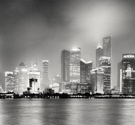 黑白城市魅力