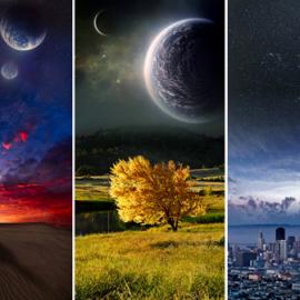 科幻的世界美景