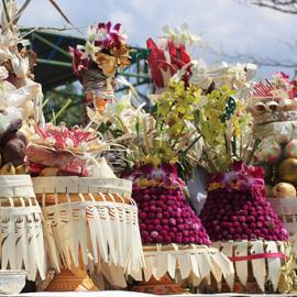 巴厘岛的祈福仪式