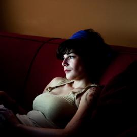 黑暗中 电脑与我