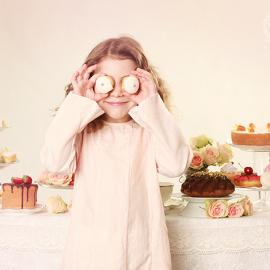 樱桃蛋糕 小模特